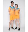 Quần thể thao nam MSC-984 vàng cam phối vàng cam